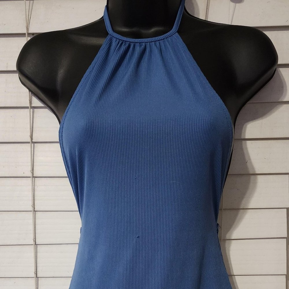 Size S: EUC Shein Knit Mini Halter Dress